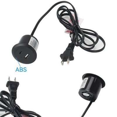 ETL FCC Certified Recessed USB Charger with QC3.0 and PD20W Fast Charging for Sofa and Desk