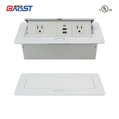 Compact Usb Desktop Socket Box Power Outlet Box OEM CUL Certificated