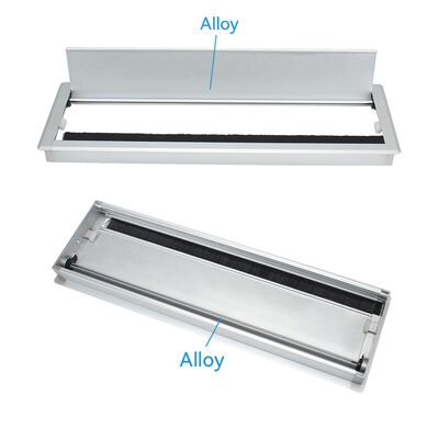 ODM Desk Wire Table Cord Organizer Manager Flip Up Cover Matte Black