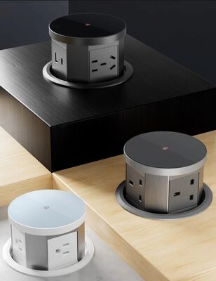 IP65 Waterproof Popup Retractable Plug Sockets Outlet 20W for Kitchen Office