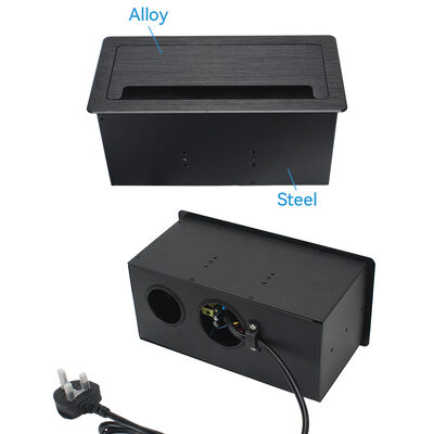 20W Flip Up Countertop Outlet Power Module USBA USBC Desk Mounted Sockets