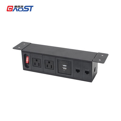 276mm Under Desk Power Strip Mountable Board ODM
