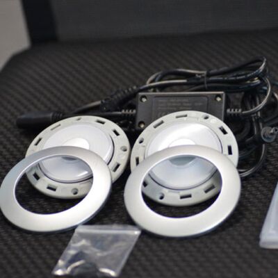 12 Volt LED Puck Couch Reading Light Dimmable Ultra Slim