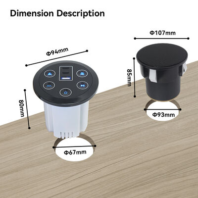 Recliner Couch Sofa Bluetooth Audio System Speaker Music Player USB Charging