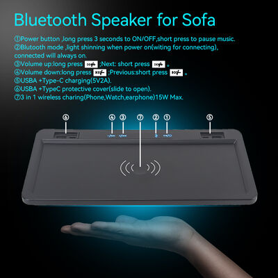 Bluetooth Sound Cabinet Sofa Audio System Embedded Design ODM