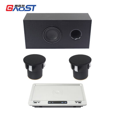 USBA USBC Cabinet Sofa Bluetooth Audio System ABS Plastic ROHS Certificated
