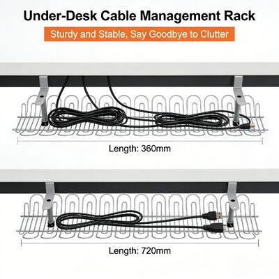 360mm 720mm Conference Room Table Cable Organizer Management Solutions