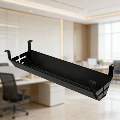 Magnetic Under Table Cable Holder Management Tray For Workspace OEM