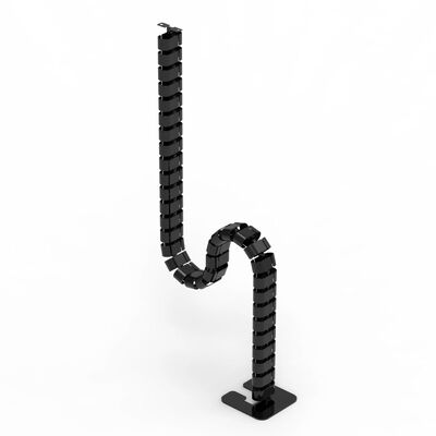 Adjustable Lift Desk Accessories 1320mm Cable Management Spine Snake