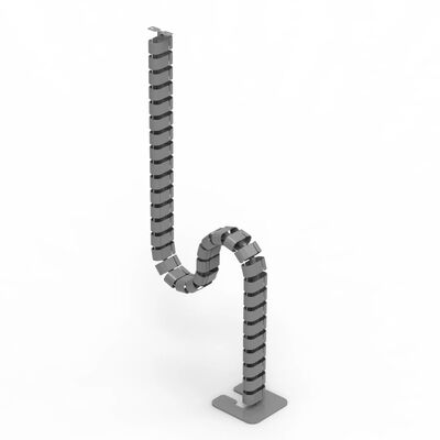 Adjustable Lift Desk Accessories 1320mm Cable Management Spine Snake