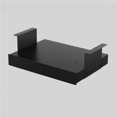 404mm Metal Under Desk Storage Tray Drawer Attachment 8kg For Standing Desks