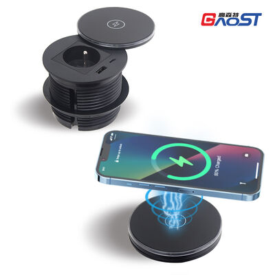 15W Fast Charging Desktop Power Grommet For Conference Tables OEM