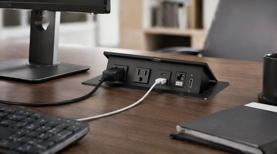 Residential CUL VGA Pop Up Socket Box USB 3.0 For Nightstand Countertops