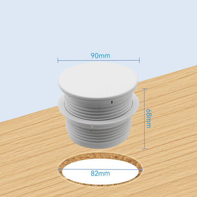 UKCA Certified 20W Fast Charging USB-C Desktop Socket with 82mm Diameter for Office and Home